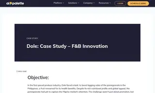 Preview of the Dole Case Study