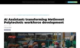 Preview of the Metinvest Polytechnic Case Study