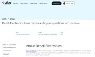 Preview of the Denali Electronics Case Study