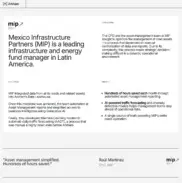 Preview of the Mexico Infrastructure Partners Case Study