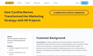 Preview of the Cynthia Barnes Case Study