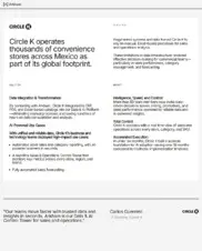Preview of the Circle K Case Study