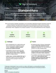 Preview of the StandardAero Case Study
