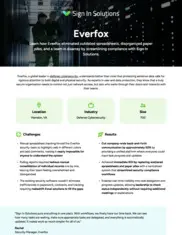 Preview of the Everfox Case Study