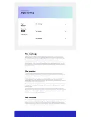 Preview of the Fast-Growing Digital Banking Solutions Provider Case Study