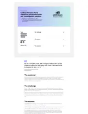 Preview of the Lothian Pension Fund Case Study