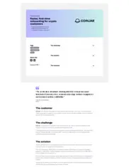 Preview of the CoinJar Case Study