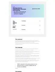 Preview of the Racing Stars Case Study