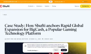 Preview of the BigCash Case Study