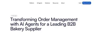 Preview of the Leading B2B Bakery Supplier Case Study