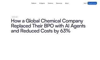 Preview of the Global Chemical Company Case Study