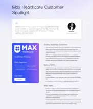 Preview of the Max Healthcare Case Study