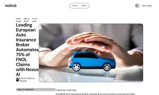Preview of the Leading European Auto Insurance Broker Case Study
