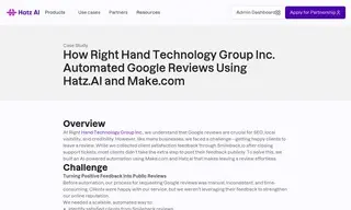 Preview of the Right Hand Technology Group Inc. Case Study