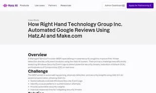 Preview of the Right Hand Technology Group Inc. Case Study