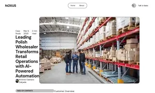 Preview of the Leading Polish Wholesaler Company Case Study