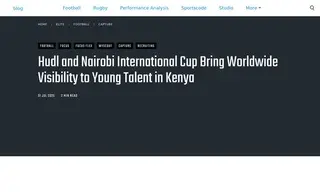 Preview of the Nairobi International Cup Case Study