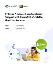 Preview of the UNIwise Case Study