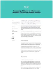 Preview of the Cue Case Study
