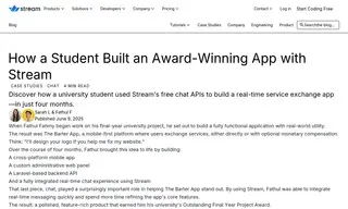 Preview of the The Barter App Case Study