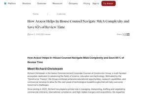 Preview of the Constructor Group Case Study