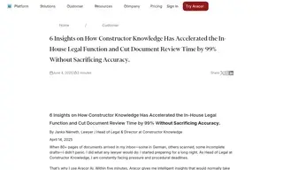Preview of the Constructor Group Case Study