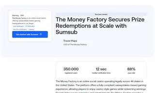 Preview of the The Money Factory Case Study