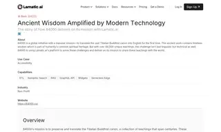 Preview of the 84000 Case Study