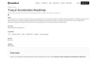 Preview of the Traq.ai Case Study