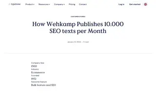Preview of the Wehkamp Case Study