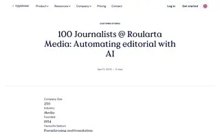 Preview of the Roularta Media Group Case Study