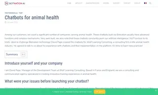 Preview of the Wolf Learning Consulting Case Study