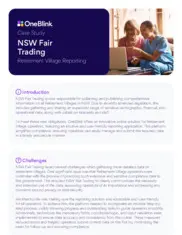Preview of the NSW Fair Trading Case Study