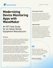 Preview of the Medical Device Manufacturing Case Study