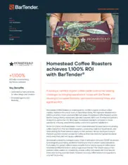 Preview of the Homestead Coffee Roasters Case Study