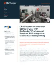 Preview of the CBS Foodtech Case Study