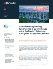 Preview of the Schweitzer Engineering Laboratories (SEL) Case Study