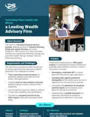Preview of the Leading Wealth Advisory Firm Case Study