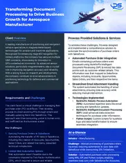 Preview of the Leading Aerospace Manufacturer Case Study