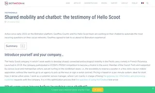 Preview of the Hello Scoot Case Study