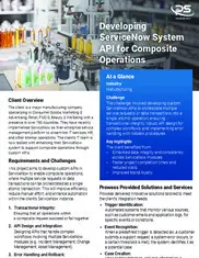 Preview of the Major Manufacturing Company Case Study