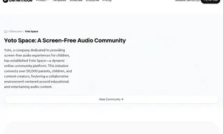 Preview of the Yoto Space Case Study