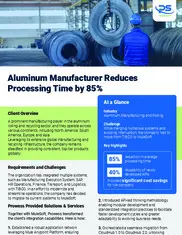 Preview of the Prominent Aluminum Manufacturer Case Study