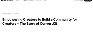 Preview of the ConvertKit Case Study