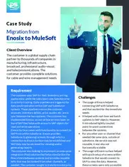 Preview of the Global Supply Chain Service Provider Case Study