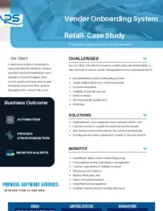 Preview of the US-Based Retail Store Case Study