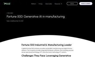 Preview of the Global Fortune 500 Company Case Study