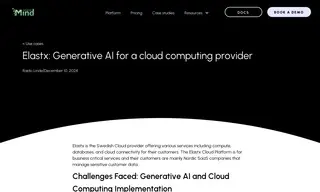 Preview of the Elastx Case Study