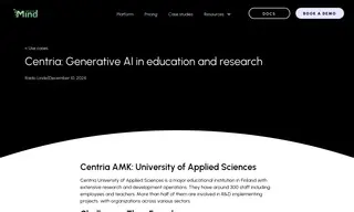 Preview of the Centria University Case Study