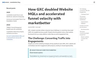 Preview of the GXC Case Study
